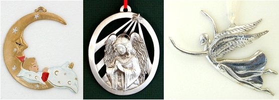 Pewter Christmas Ornament